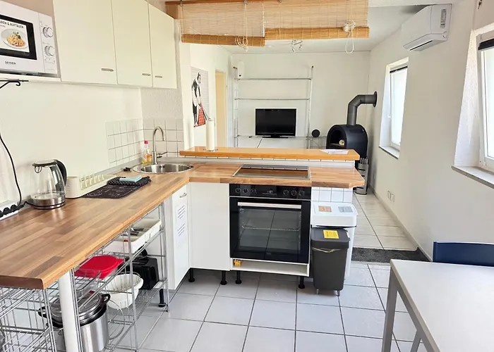 Schleusenapartment Mit Klimaanlage Und Kamin Kleinostheim